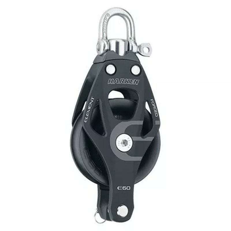 60粍 Element Single Swivel Block w/Becket 60粍 化学元素 シングル スイベルブロック ベケット付 6261 短艇 クルーザー 舟・船 ハーケン HARKEN 代引不可 マリンスポーツ-その他-ボート