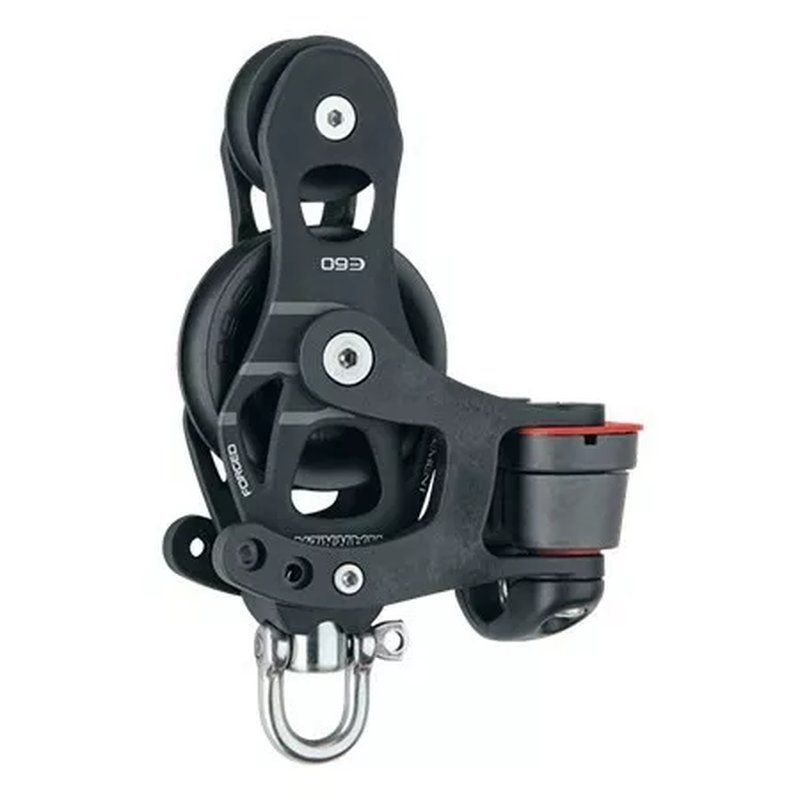 60mm Element Fiddle Swivel w/150 Cam 60mm エレメント フィドル スイベル 150カム付 6265 ボート ディンギー クルーザー 小型船舶 ハーケン HARKEN 代引不可|プラスワイズ ホームセンター店