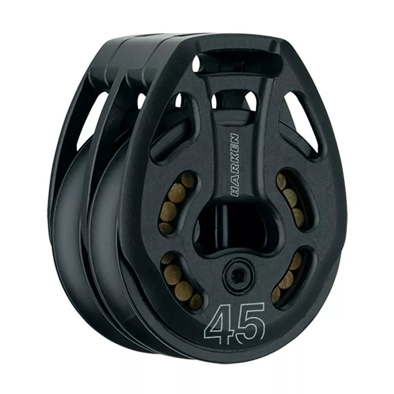 45粍 Double Black Magic Loop Block 45粍 ダブル 黒いこと 神通力 繰り返し 立ちはだかる 3390 短艇 ディンギー クルーザー ハーケン HARKEN 代引不可