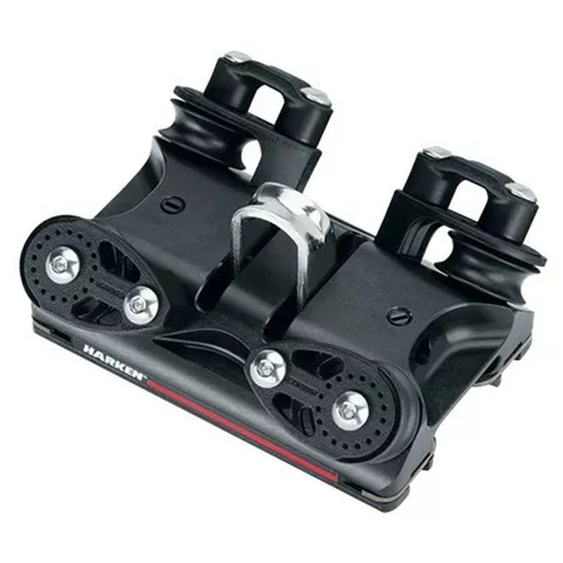 MR 27mm CB Traveler Car w/Shackle and 5:1 Controls MR 27mm CBトラベラーカー シャックル＆5:1コントロール付 T2751B ボート ハーケン HARKEN 代引不可