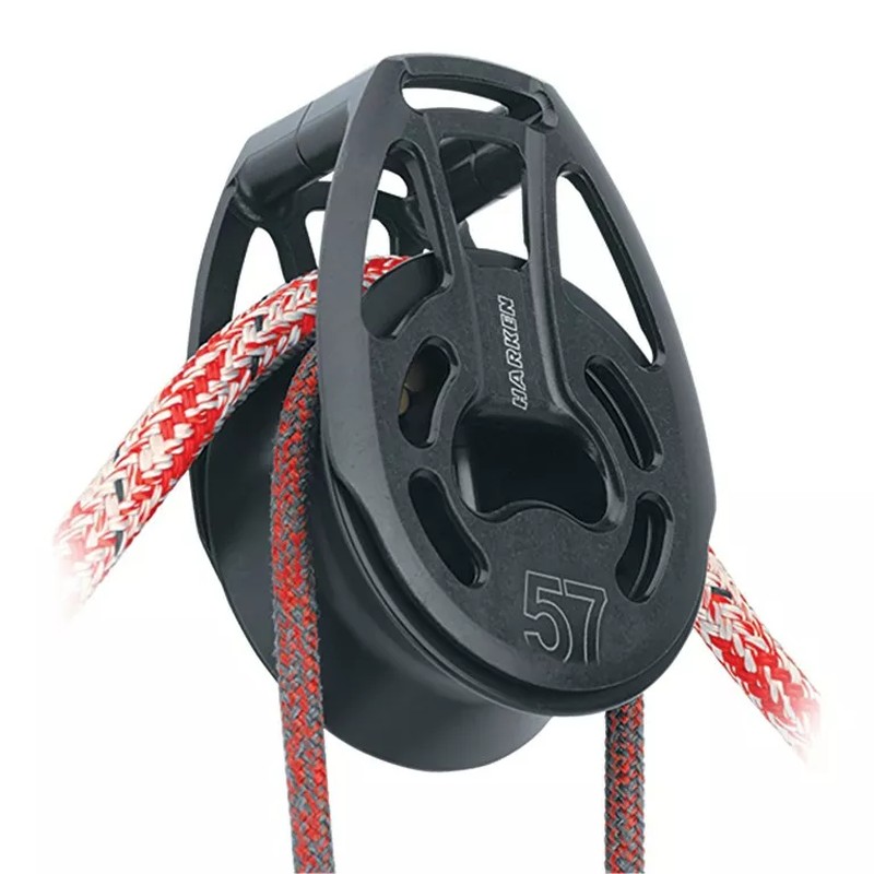 57mm Wide Black Magic Loop Block 57mm ワイド ブラック マジック ループ ブロック 3387 ボート ビーチボート クルーザー 小型船舶ハーケン HARKEN 代引不可