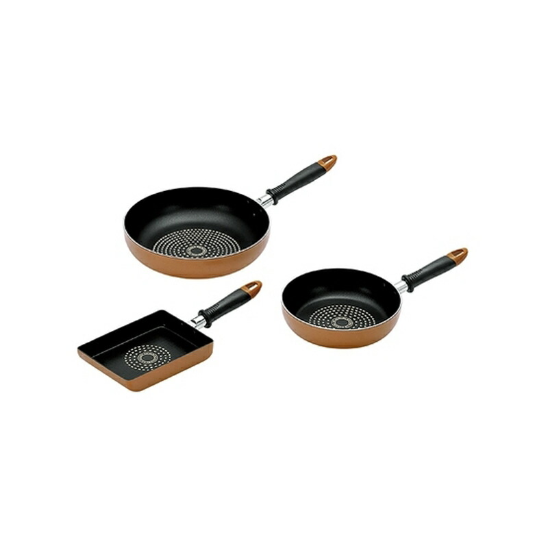 フライパン IH対応 フライパン3点セット KKCH-800S 来栖けい ギフト 贈答品 プレゼント お歳暮 お中元 キッチン用品 横YH