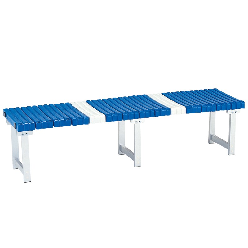 楽天市場】ベンチ アルミ-2L 背付 EKA526 180×52×74cm イベント 運動会