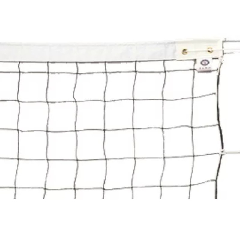 6人制バレーボールネット V113 EKU106 球技 バレーネット ポリエチレン440T ポリエステル帆布 EVERNEW エバニュー SスD