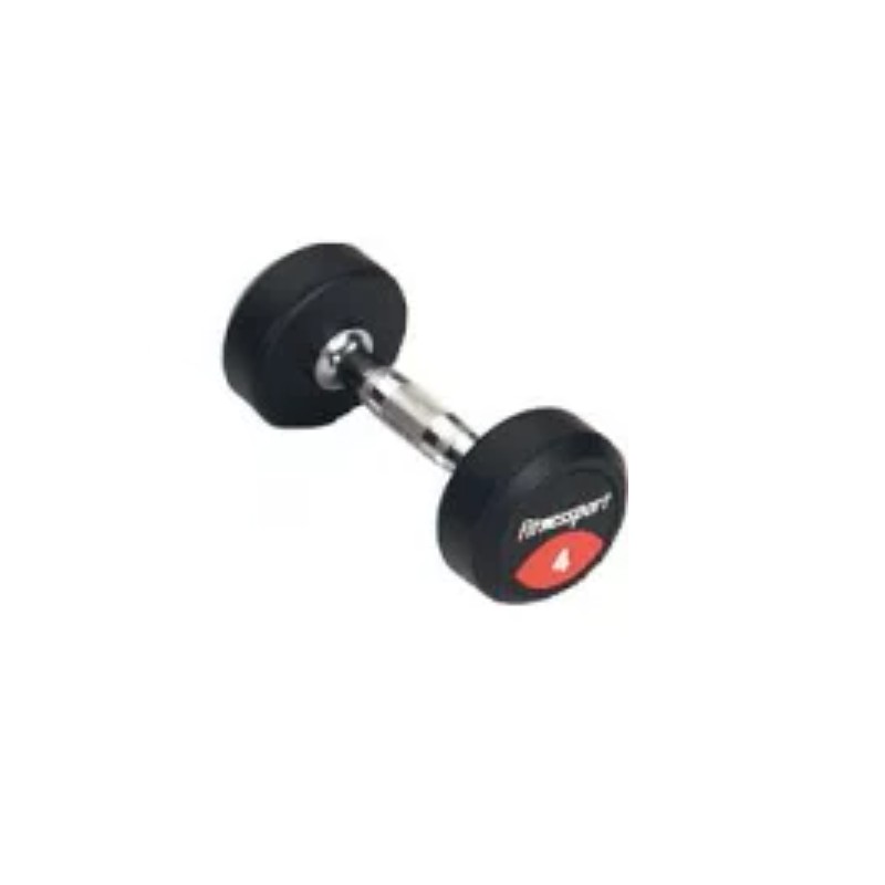 ラバーダンベル 2個1組 4kg ETB463 トレーニング ダンベル ラバー EVERNEW エバニュー Sス 代引不可|プラスワイズ ホームセンター店