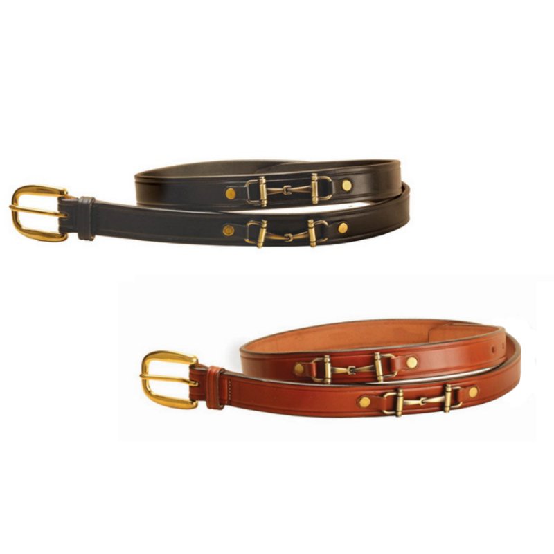ベルト トリーベルト Dバミ T2195 黒 茶 スタイリッシュ 馬術 乗馬 馬 レザーベルト アメリカ Tory Leather トリーレザー ボRD