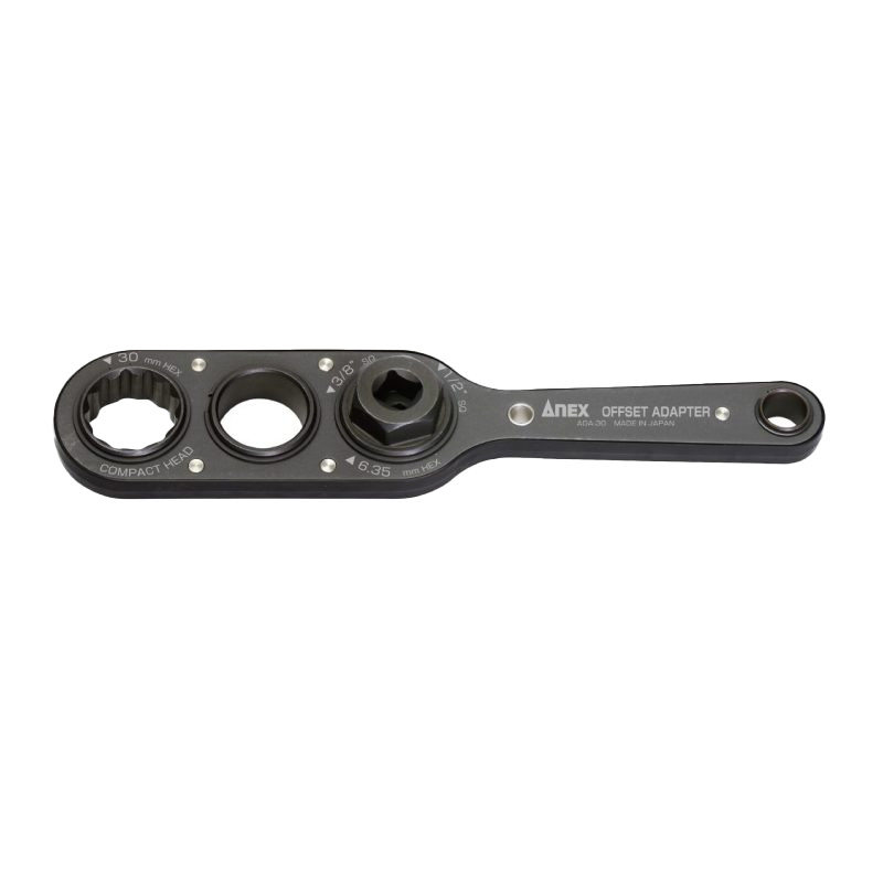 アダプター オフセットアダプター30mm AOA-30 狭い所 電動 トレー付き ANEX アネックス 兼古製作所 T儀D