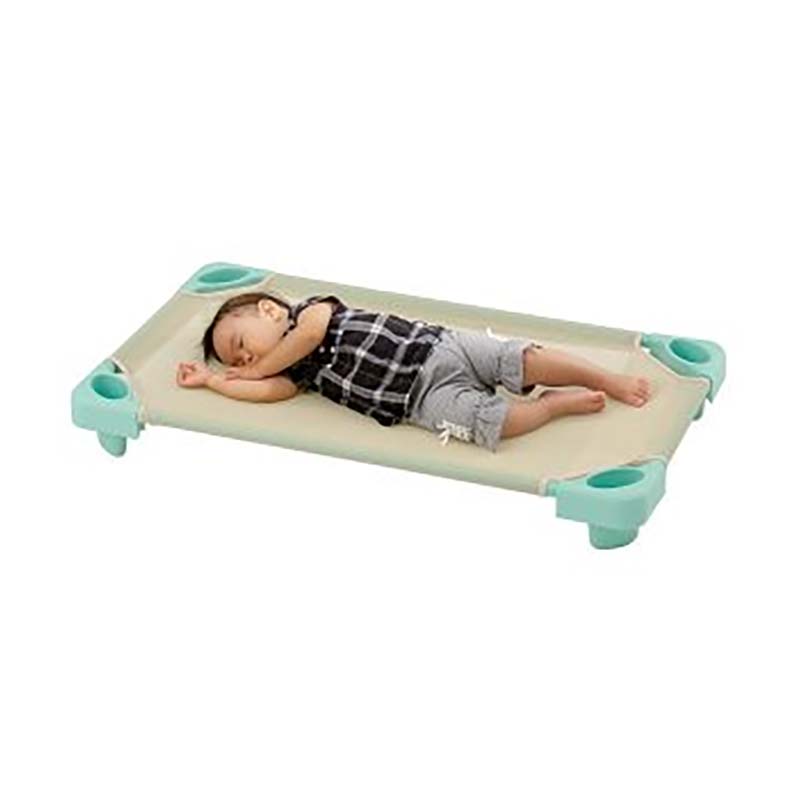 ベッド スタッキングベッド グリーン1300 900953 お昼寝 おひるね 遊び 子供 キッズ 幼児 保育 トッケン Tokken 代引不可