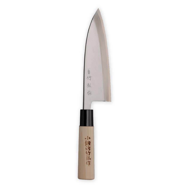 まかない方 小鍛治竹弘作 組み換える研 出刃庖丁 パソコン柄付き添い人 M401 195粍 三木裁断師製造所 三冨D