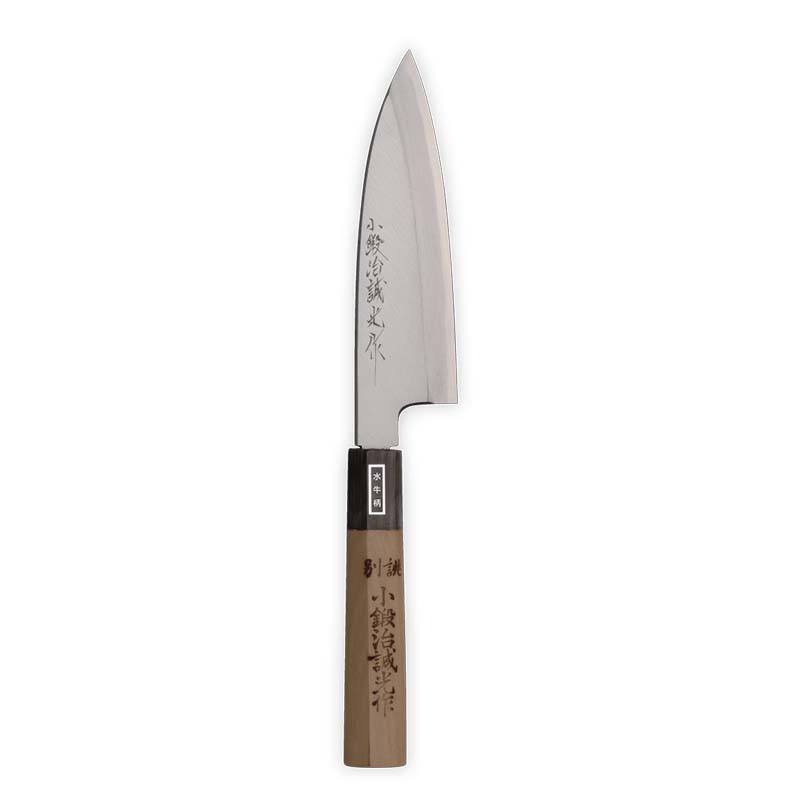 まかない方 小鍛治誠光作 白鋼プロ用 舟行まかない方 呉牛柄付き添い人 M703 165粍 三木裁断師製造所 三冨D