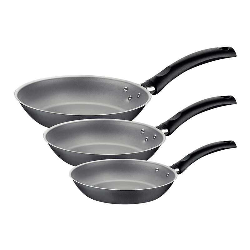 フライパン 16cm & 20cm & 24cm セット 20198/661 調理器具 キッチン用品 トリム トラモンティーナ 福KD