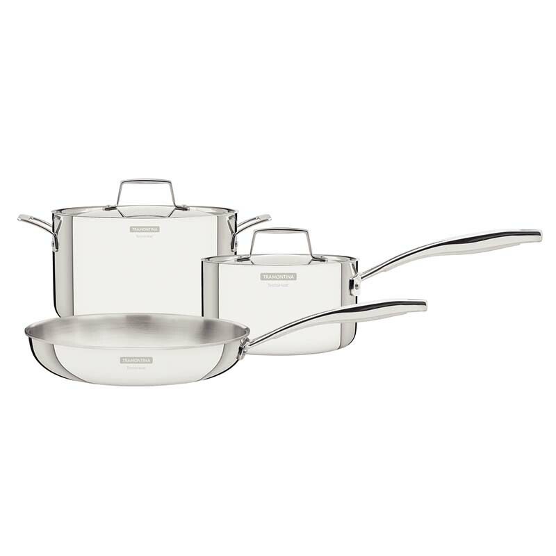 楽天市場】トラモンティーナ 鍋&フライパン 3点セット ガラス蓋付き