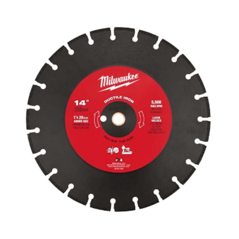 電動工具 14インチ 356mm ダイヤモンドブレード 49-93-7340 セグメント型 ダクタイル鋳鉄用 MX FUEL パワーカッター用 切断 切削 milwaukee ミルウォーキー TコD