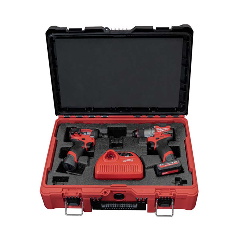 電動工具 M12 FUEL パワーパック 振動ドリル インパクトドライバー セット M12FPP2A2-5252PJP 工具 ドライバー milwaukee ミルウォーキー TコD｜プラスワイズ ホームセンター店