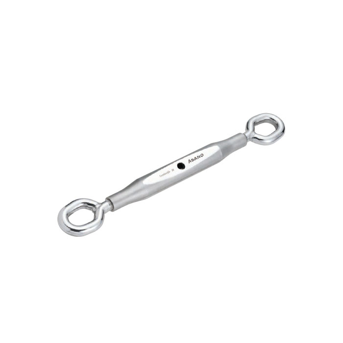 連結金具 パイプターンバックル Ａ型 オーフ サイズ16 AK13411 使用荷重900kg ステンレス SUS 浅野金属工業 アMD