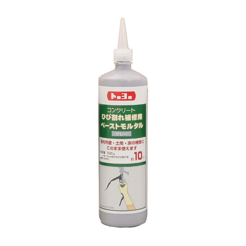 セメント ひび割れ補修用 ペーストモルタル カラー選択 500g×30本セット 建築 土木 補修 修理 トーヨーマテラン 車上渡し 個人宅配送不可 代引不可