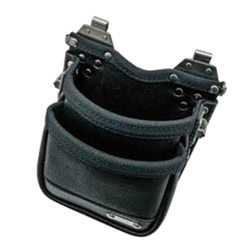 受注生産 腰袋 SPH-BM-2-D ダイレクトタイプ Dタイプ 道具袋 ケース 2段タイプ ダイレクト式 日本製 プロ仕様 最高級牛革 エンボス加工 MIKI 三貴 三冨D