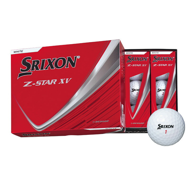 【ゴルフボール】Srixon Z-STAR XV ホワイト　2ダース alpen-group_0623990129