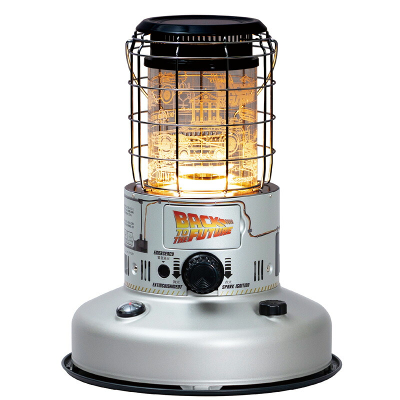 数量限定 ストーブ バックトゥザフューチャー 特別仕様 RR-25BTTF シルバー 暖房 暖房器具 石油 灯油 TOYOTOMI トヨトミ DZ画像