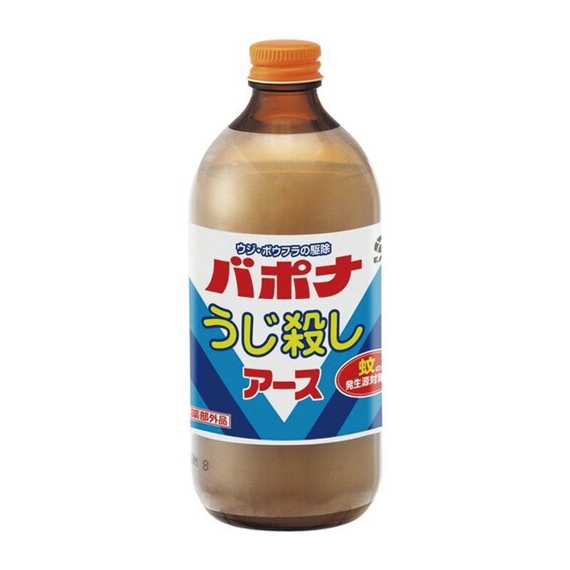 殺虫剤 バポナ うじ殺し 500mL×12本セット 液剤 即効性 うじ ボウフラ ウジ 退治 対策 アース製薬 三冨D|プラスワイズ ホームセンター店