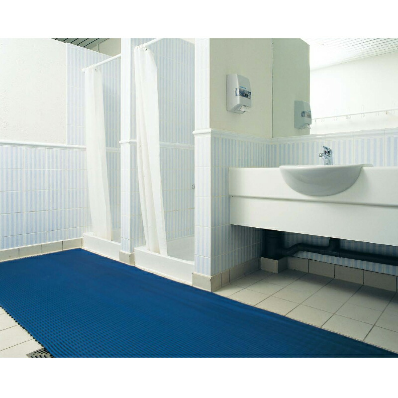 ヘロンリブ ダークグレー 50cm×10m×10mm 置敷きタイプ スリップ防止 防滑性フロア プール用マット 防炎性 AMP 代引不可 壁紙・装飾フィルム 和紙来歩 WASHILIFE A-58 直送 代引不可・他メーカー同梱不可 アートパネル A58
