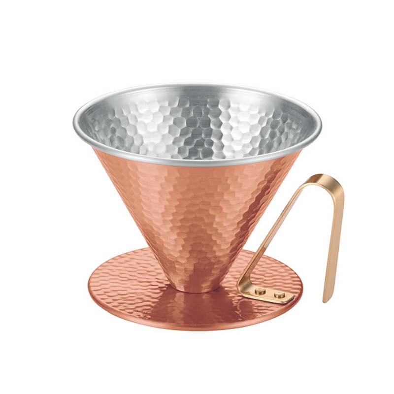 ドリッパー 銅のコーヒードリッパー 槌目 大 4222 24個入 銅製 高級 コーヒー 卓上 オシャレ アウトドア キャンプ 田辺金具 H 89,997円