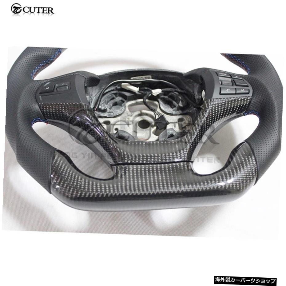 F303シリーズカーボンファイバーカーステアリングホイールステアリングブラックレザーforBmwF30 320i 325i 335i 13-18 F30 3 Series Carbon Fiber Car Steering Wheels Steering Black Leather for Bmw F30 320i 325i 335i 13-18【並行輸入品】