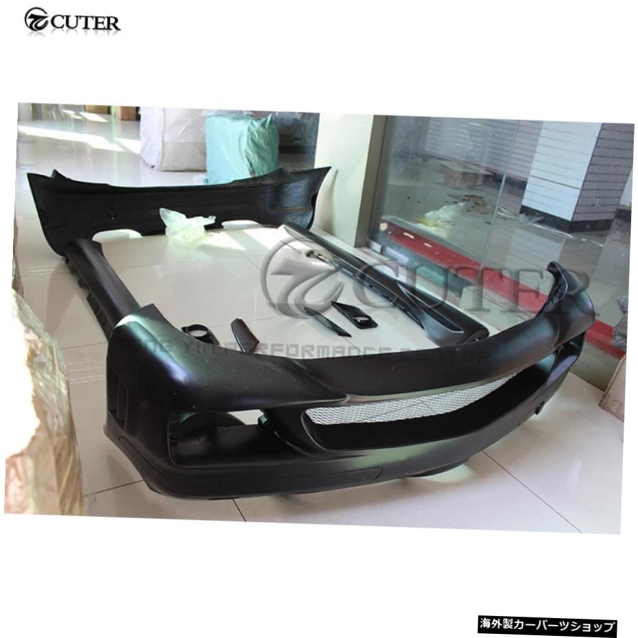 R171Slk55Amgスタイルの車体キットFrpフロントバンパーリアバンパーサイドスカートメルセデスベンツ用R171Slk200Slk300 05-12 R171 Slk55 Amg Style Car Body Kit Frp Front Bumper Rear Bumper Side Skirts for Mercedes Benz R171 Slk200 Slk300 05-12【並行輸入品】