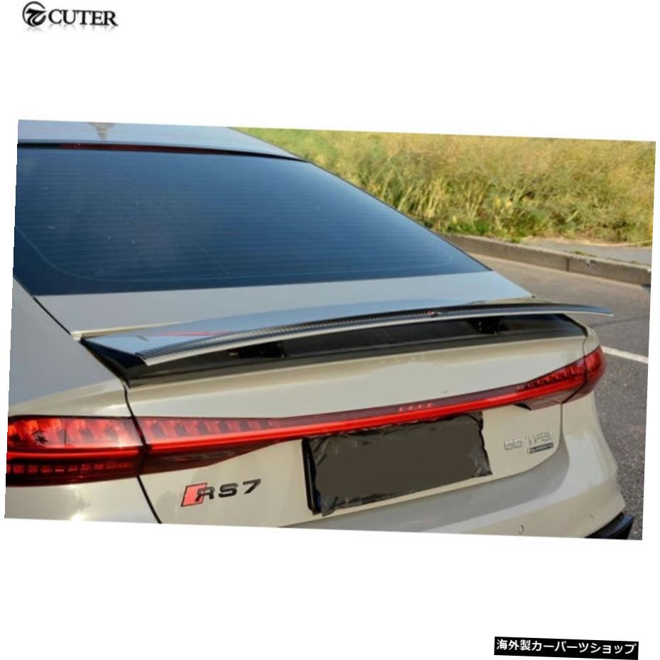 【NORMALCARBON】A7S7Rs7鍛造カーボンファイバーリアトランクスポイラーアクティブレーシングウィングリップアウディA7車体キット19-22 【NORMAL CARBON】A7 S7 Rs7 Forged Carbon Fiber Rear Trunk Spoiler Active Racing Wing Lip for Audi A7 Car Body Kit 【並行輸入品】 93,170円