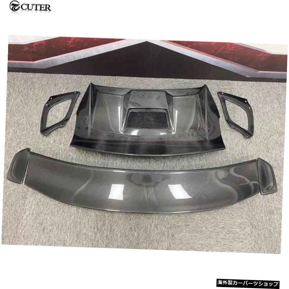 【フルカーボンファイバー】911991.1991.2GT2RSスタイルカーボンファイバーFrpリアスポイラーウィングポルシェ911カレラ991.1991.210-18 【FULL CARBON FIBER】911 991.1 991.2 GT2 RS Style Carbon Fiber Frp Rear Spoiler Wing for Porsche 911 Carrera 991【並行輸入品】