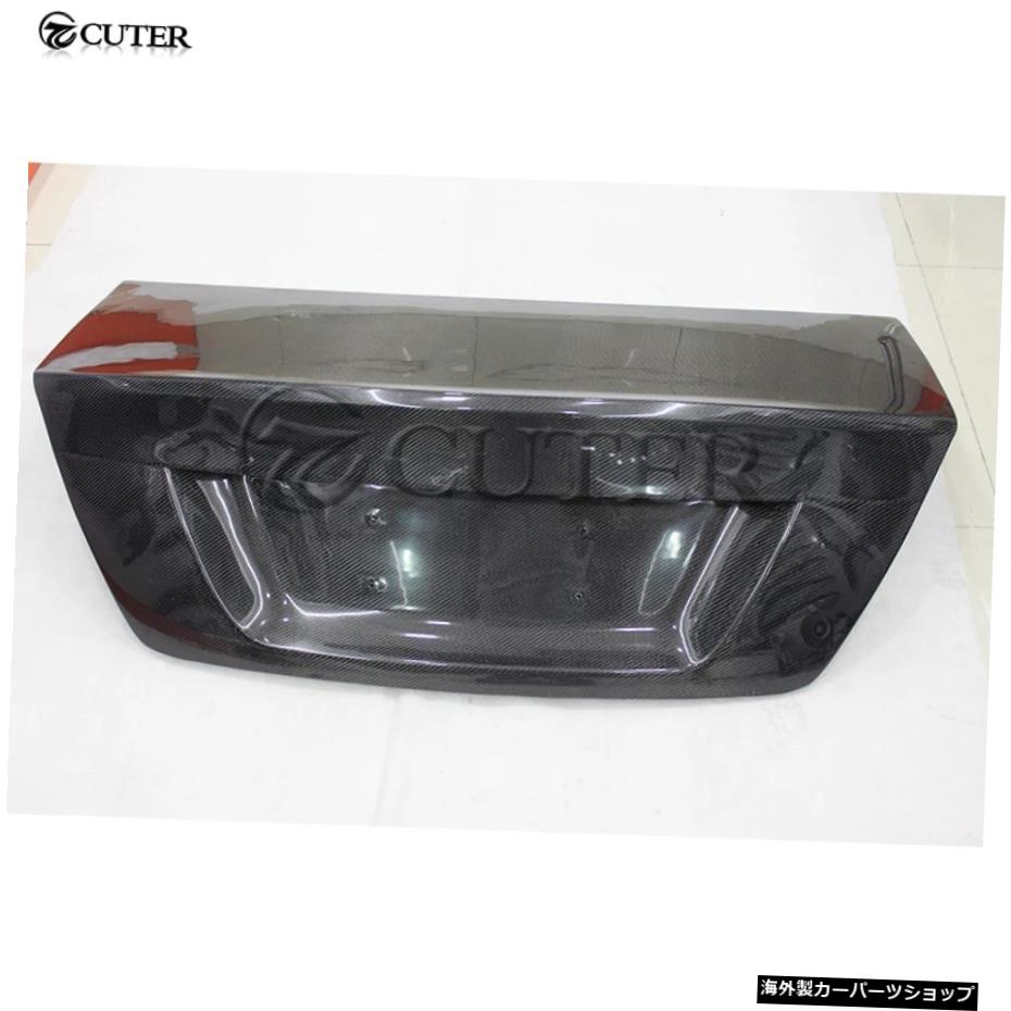W204C300C200メルセデスベンツ用カーボンファイバートランクフードテールカバーW204車体キット08-14 W204 C300 C200 Carbon Fiber Trunk Hood Tail Cover for Mercedes Benz W204 Car Body Kit 08-14【並行輸入品】