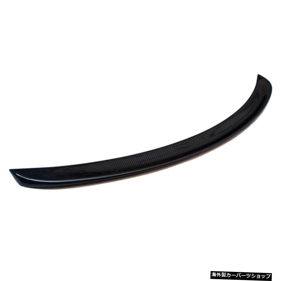 【M】M4スタイルリアルカーボンファイバーリアスポイラールーフウイングトランクテールテスラモデルS2014アップ 【M】M4 Style Real Carbon Fiber Rear Spoiler Roof Wing Trunk Tail For Tesla Model S 2014 Up【並行輸入品】