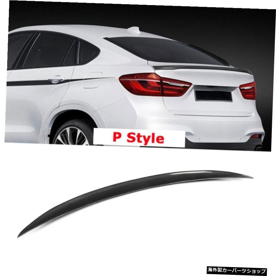 【Pスタイル】CS/PSMスタイルリアルカーボンファイバーカーリアスポイラートランク固定風ウイングテールデコレーションBMWX4G02 2018+チューニング 【P Style】CS / PSM Style Real Carbon Fiber Car Rear Spoiler Trunk Fixed Wind Wing Tail Decoration For 【並行輸入品】