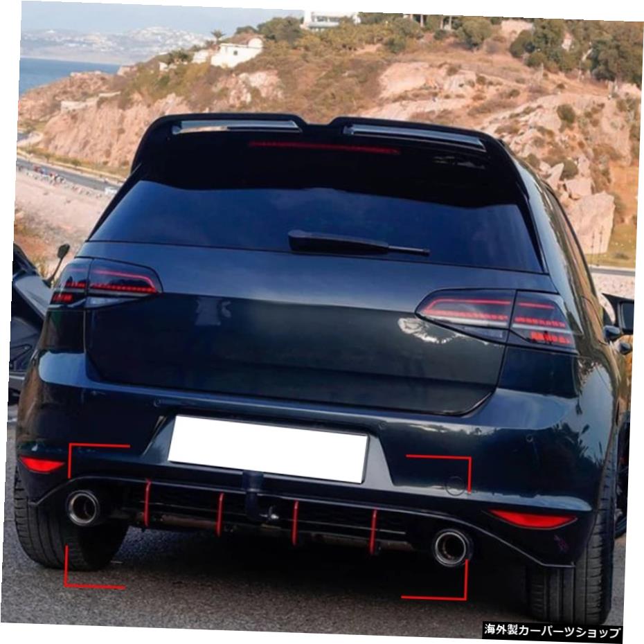 7フォルクスワーゲンゴルフに適しています7Gtiウィンドナイフテールリップリアブレードスポイラー改造 Suitable for 7 Volkswagen Golf 7 Gti Wind Knife Tail Lip Rear Blade Spoiler Modification【並行輸入品】｜Us Custom Parts Shop USDM