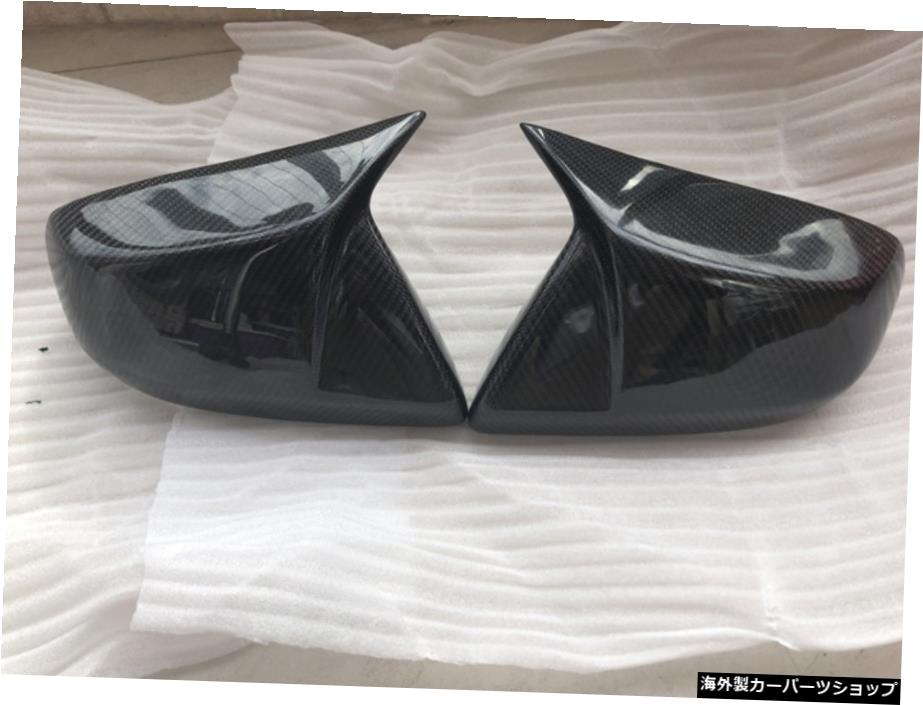 【オックスホーンオルタナティブ】キャデラックAtslXtsCt4 Ct6Ct5モディファイドリアルカーボンファイバーホーンリアビューミラーシェルペースト 【Ox Horn Alternative】Suitable for Cadillac Atsl Xts Ct4 Ct6 Ct5 Modified Real Carbon Fiber Horn Rearvie【並行輸入品】