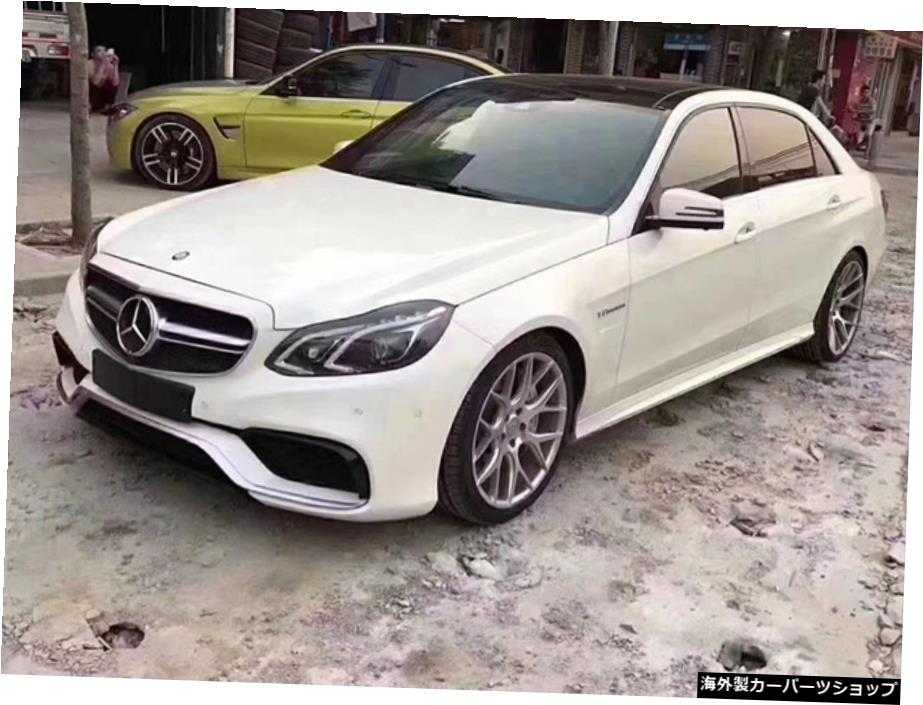 【Amgサイドスカートの】14-16ベンツEクラスW212モディフィケーションE63sAmgラージサラウンドリアバーカーボンファイバーフロントに適合 【of Amg Side Skirts】Suitable for 14-16 Benz E-class W212 Modification E63s Amg Large Surround Rear Bar Carbon 【並行輸入品】