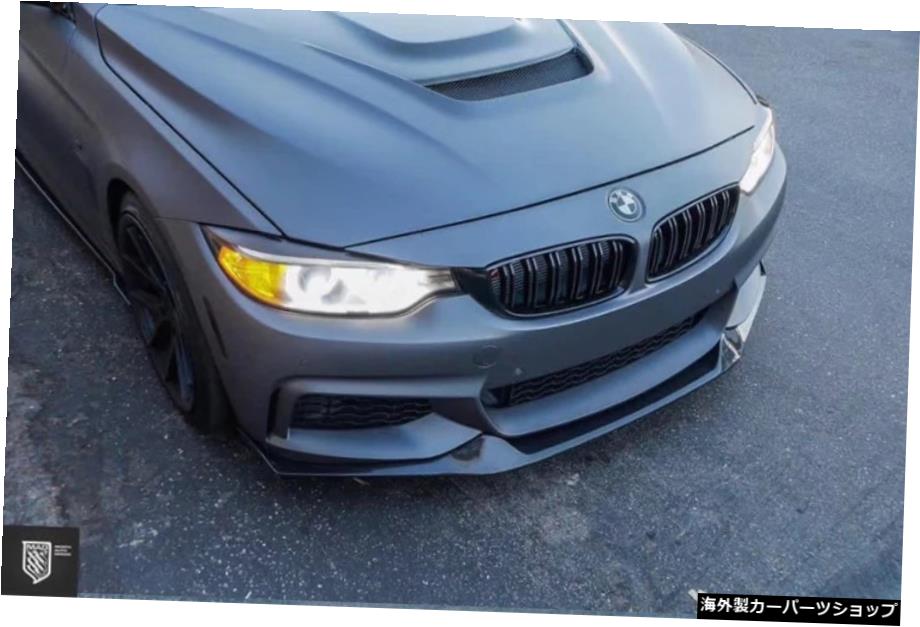 F32、F33、F36 Bmw4シリーズ428i430iに適していますカーボンファイバーマッドリップフロントショベルに囲まれた改造 Suitable for F32, F33, F36 Bmw 4 Series 428i 430i Retrofit Surrounded by Carbon Fiber Mad Lip Front Shovel【並行輸入品】