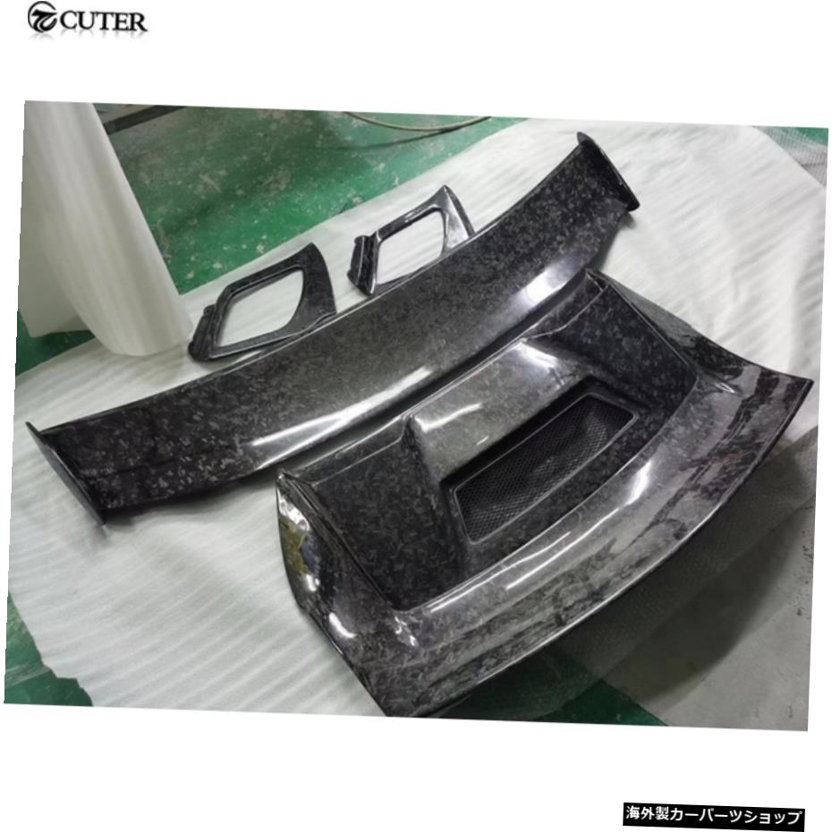 【フルフォージドカーボン】911991.1991.2GT2RSスタイルカーボンファイバーFrpリアスポイラーウィングポルシェ911カレラ991.1991.210-18 【FULL FORGED CARBON】911 991.1 991.2 GT2 RS Style Carbon Fiber Frp Rear Spoiler Wing for Porsche 911 Carrera 99【並行輸入品】