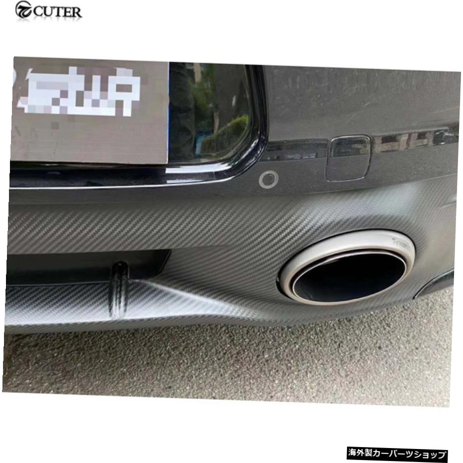 【マットカーボン】911992スポーツデザインカーボンファイバーFrpリアバンパーディフューザーポルシェ911992カレラ991カーボディキット2019 【Matt CARBON】911 992 Sport Design Carbon Fiber Frp Rear Bumper Diffuser for Porsche 911 992 Carrera 991 Car 【並行輸入品】