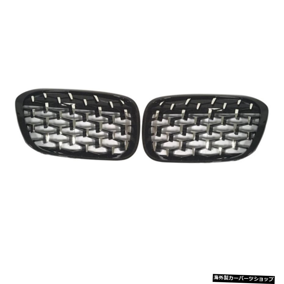 【ブラックエッジ】BMW1シリーズF52用ダイアモンドグリルメテオスタイルフロントバンパーグリルカースタイリング 【black edge】Diamond Grille Meteor Style Front Bumper Grill Car Styling For BMW 1 Series F52【並行輸入品】