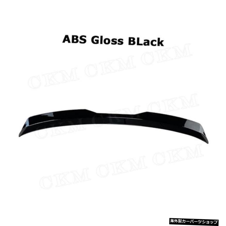 【ABSグロスブラック】ABSグロスブラック/カーボンルックリアルーフスポイラーリップウィングforVWフォルクスワーゲンゴルフ8Mk82020 UP 【ABS Gloss Black】ABS Gloss Black/Carbon Look Rear Roof Spoiler Lip Wings For VW Volkswagen Golf 8 Mk8 2020 UP【並行輸入品】