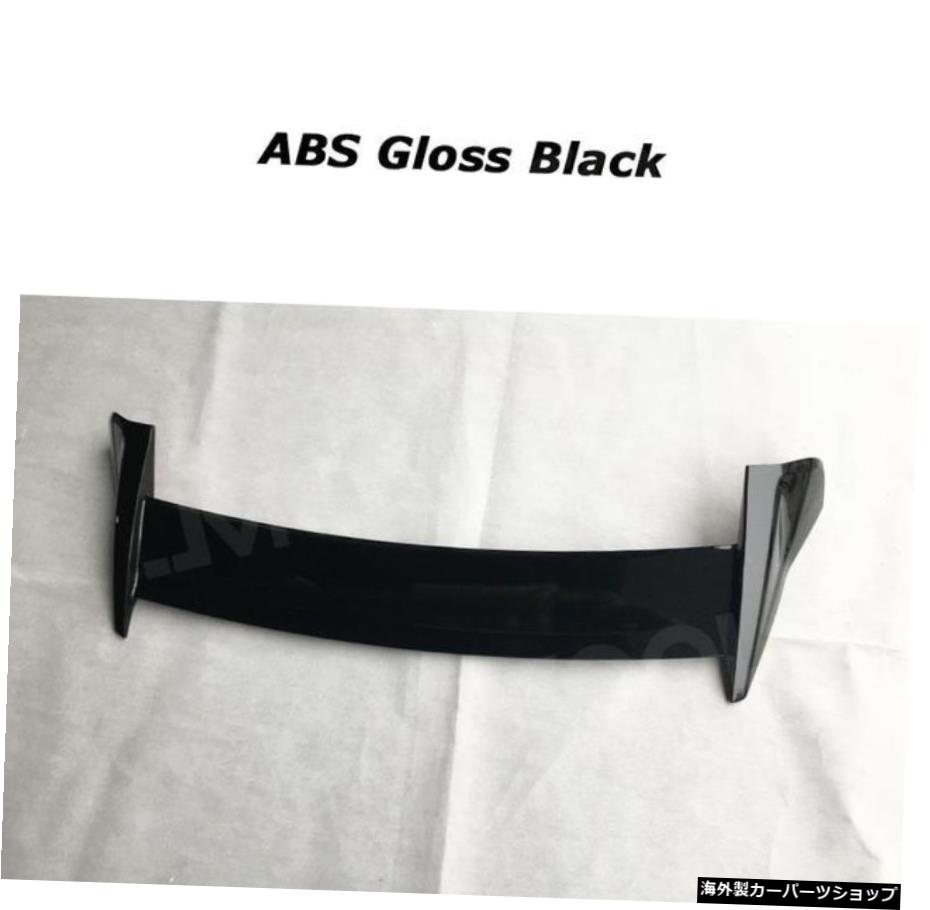 【グロスブラック18-21】ポルシェカイエン2018-2021用カーボンファイバー/ABSリアルーフスポイラーリップウィングカートップカバー 【Gloss Black 18-21】Carbon Fiber/ABS Rear Roof Spoiler Lip Wings Car Top Covers for Porsche Cayenne 2018-2021【並行輸入品】