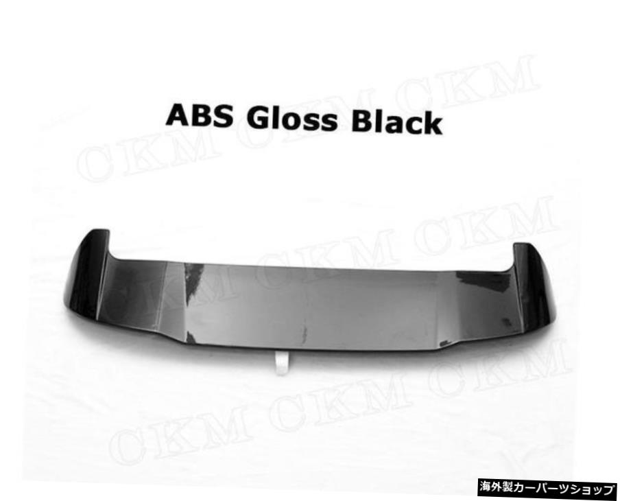 【ABSグロスブラック】カーボンファイバー素材カーアクセサリーリアルーフスポイラーABSグロスブラックリップウィングスforBMWX3 G01 2018-2020 【ABS Gloss Black】Carbon Fiber Material Car Accessorise Rear Roof Spoiler ABS Gloss Black Lip Wings For 【並行輸入品】