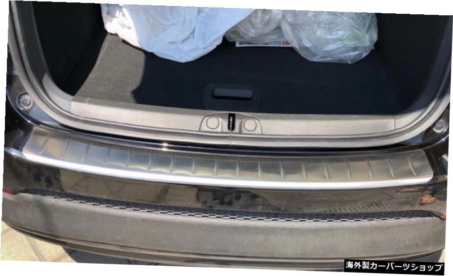 MONTFORD For Fiat 500X 2015 2016 2017 2018ステンレス鋼外部バンパープロテクターカバーシルモールディング MONTFORD For Fiat 500X 2015 2016 2017 2018 Stainless Steel External Rear Bumper Protector Cover Sill Moulding【並行輸入品】