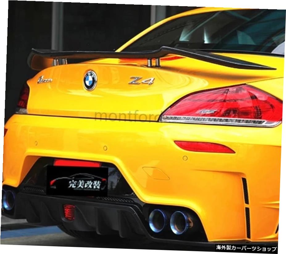 BMWZ4E89のカースタイリング200920102011 2012 2013カーボンファイバーリアルーフトランクリップブーツウィングスポイラー Car Styling For BMW Z4 E89 2009 2010 2011 2012 2013 Carbon Fiber Rear Roof Trunk Lip Boot Wing Spoiler【並行輸入品】