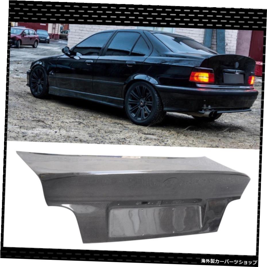 BMW3シリーズE361992-1997のカーボンファイバーリアトランクリッドラゲッジの交換 Carbon Fiber Rear Trunk Lid Luggage Replacement for BMW 3 Series E36 1992-1997【並行輸入品】