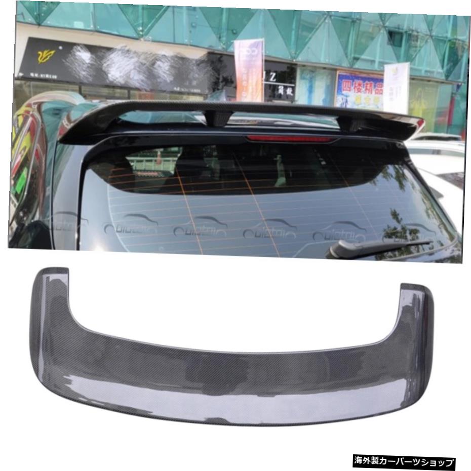 BMW X5 G05 2019 UP用カーボンファイバーリアトップウィングスポイラールーフトランクリップ Carbon Fiber Rear Top Wing Spoiler Roof Trunk Lip for BMW X5 G05 2019 UP【並行輸入品】