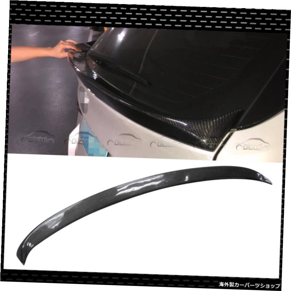 リアルカーボンファイバーリアミドルスポイラートランクウィングブーツはBMWF15F85 X5に適合2014-UP Real Carbon Fiber Rear Middle Spoiler Trunk Wing Boot Fits For BMW F15 F85 X5 2014-UP【並行輸入品】