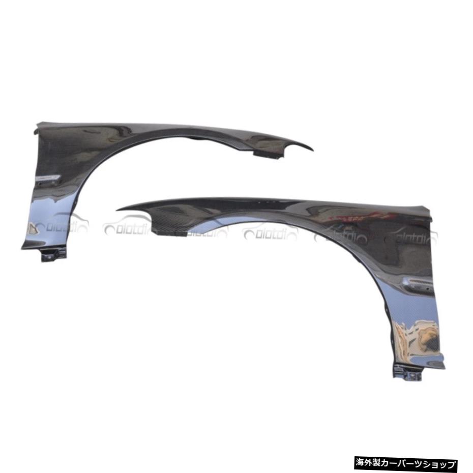 CIVIC 1992-1995 3ドア用カーボンファイバーフロントサイドフェンダーエアインテークベントスピルター Carbon Fiber Front Side Fender Air Intake Vent Spiltter For CIVIC 1992-1995 3 Door【並行輸入品】