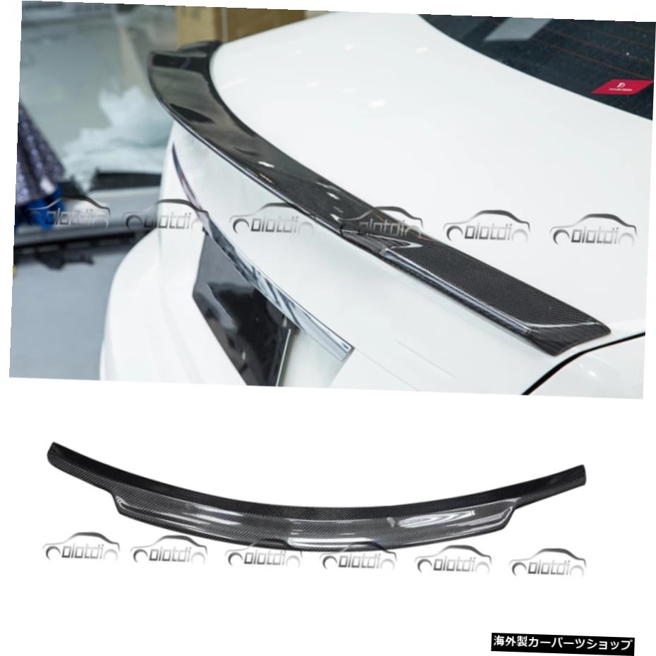 メルセデスベンツCクラスW2042007-2014 Carbon Fiber Rear Trunk Spoiler Wing Boot For Mercedes Benz C Class W204 2007-2014【並行輸入品】